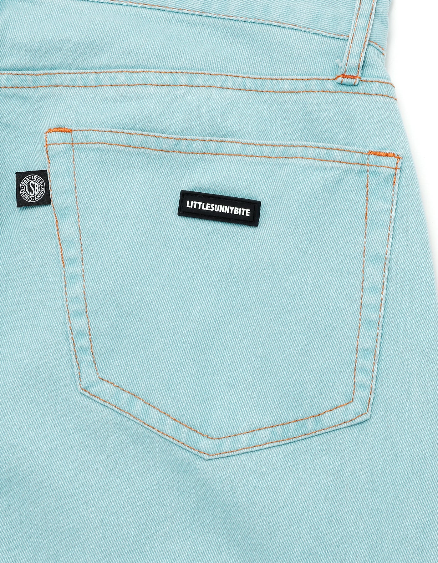 twill pants / BLUE