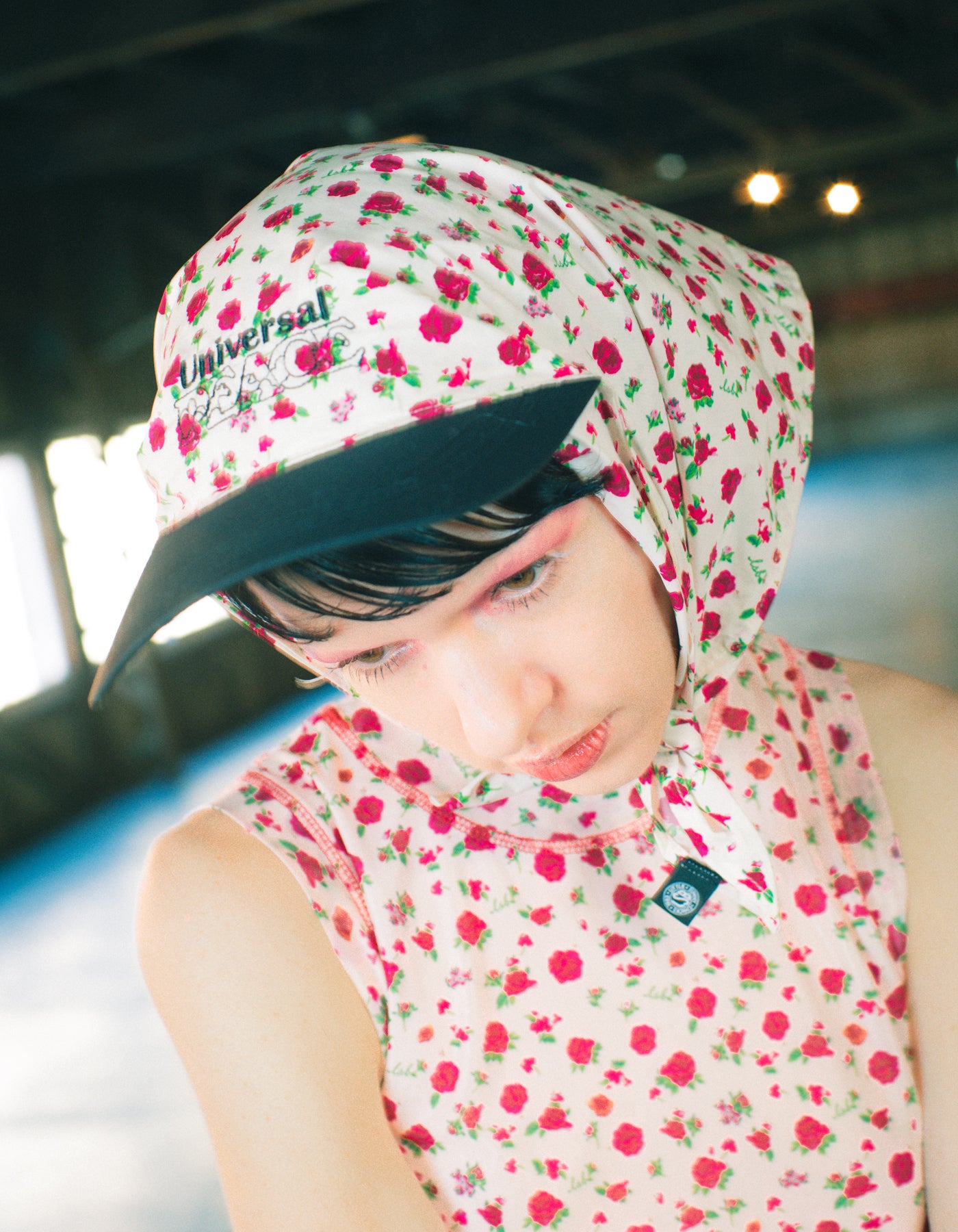 3 way cap / FLORAL