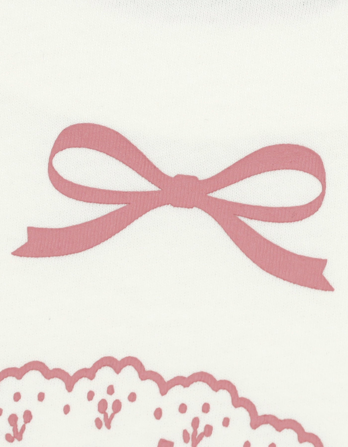 MARRONCREAM x little sunny bite big tee / WHITE