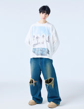 画像をギャラリービューアに読み込む, 【PRE-ORDER】stranger things x little sunny bite graphic long tee / WHITE