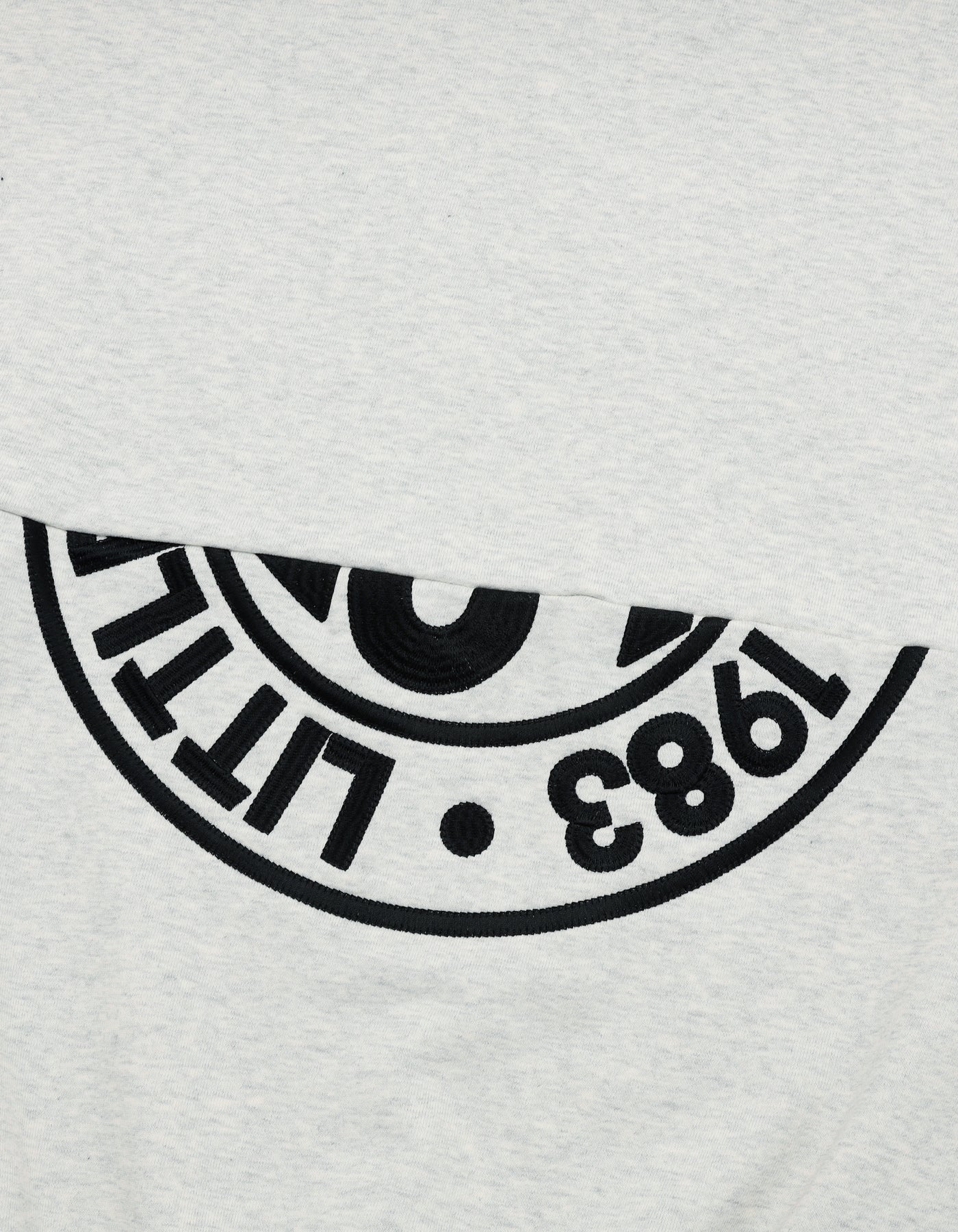 logo sweat dress / GRAY