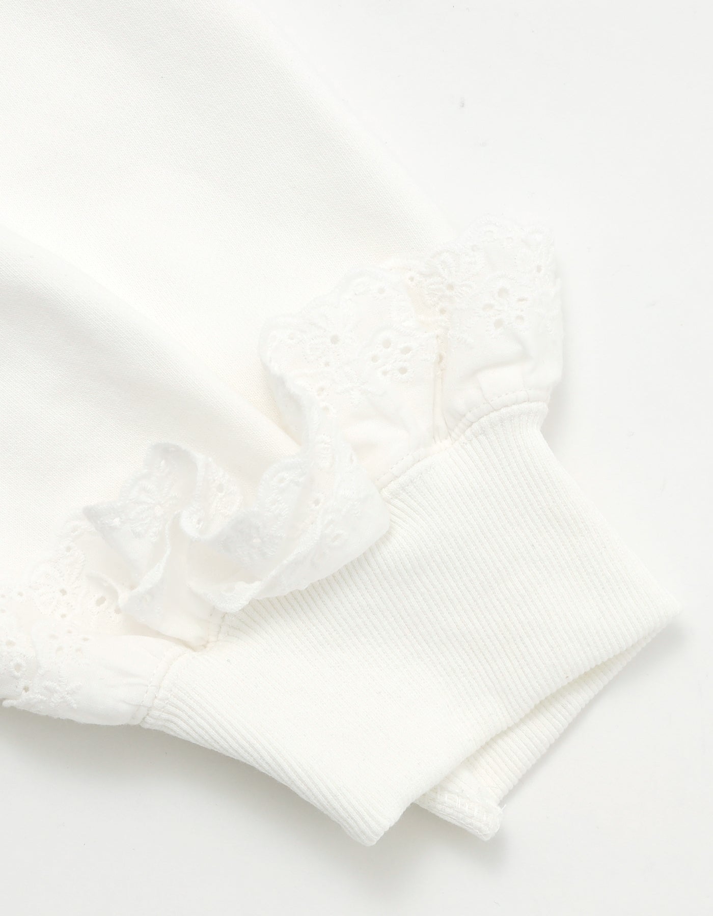hello kitty x little sunny bite sweat top / WHITE
