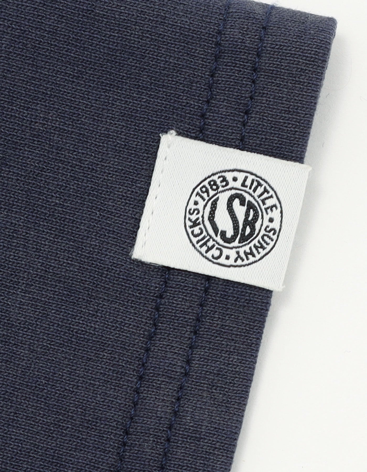 little sunny bite (リトルサニーバイト)NY ♡logo big tee / NAVY