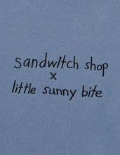 画像をギャラリービューアに読み込む, sandw1tch shop x little sunny bite pop band sweat top / BLUE
