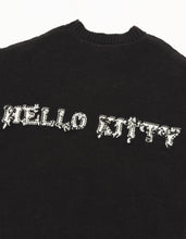 画像をギャラリービューアに読み込む, HELLO KITTY x little sunny bite knit top / BLACK