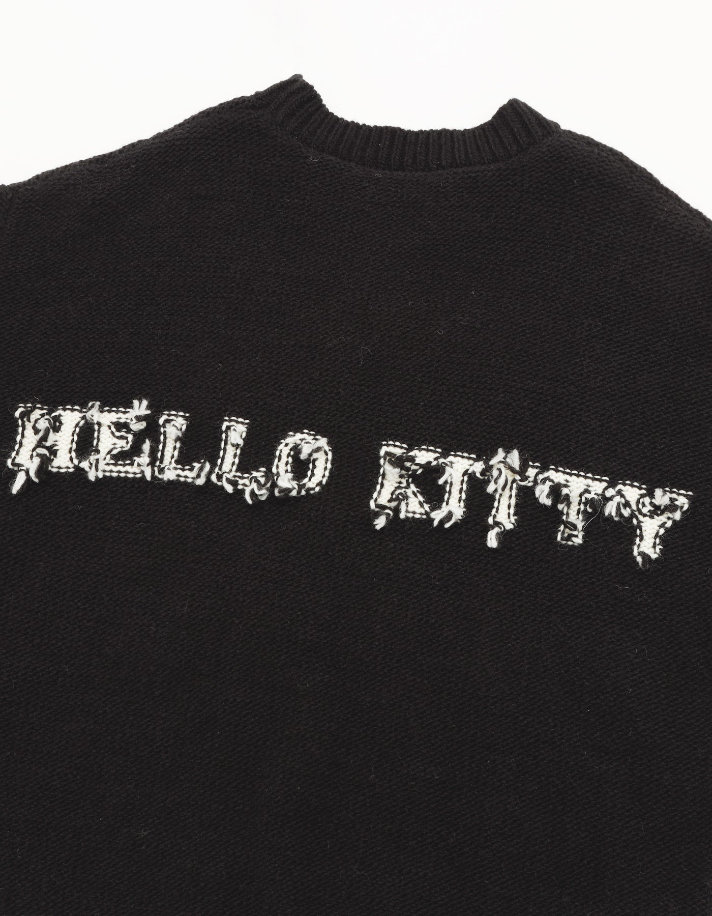 HELLO KITTY x little sunny bite knit top / BLACK