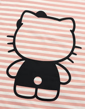 画像をギャラリービューアに読み込む, HELLO KITTY x little sunny bite stripe long tee / PINK BD
