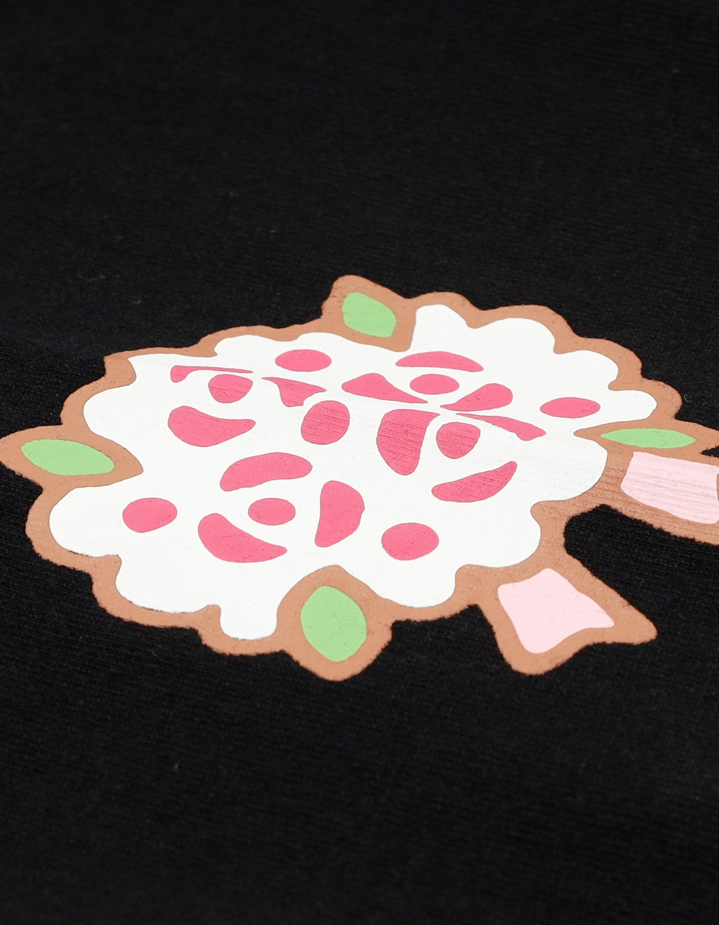 MARRONCREAM x little sunny bite long tee / BLACK