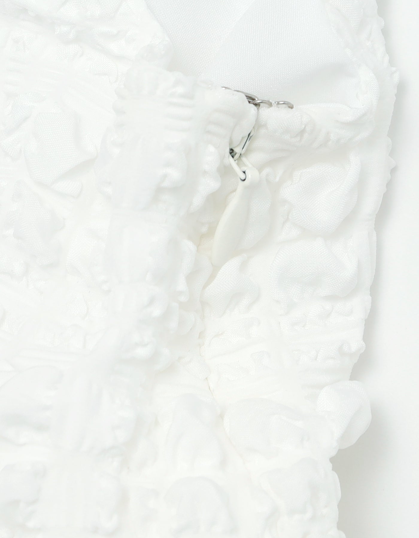 little sunny bite (リトルサニーバイト)checker frill dress / WHITE