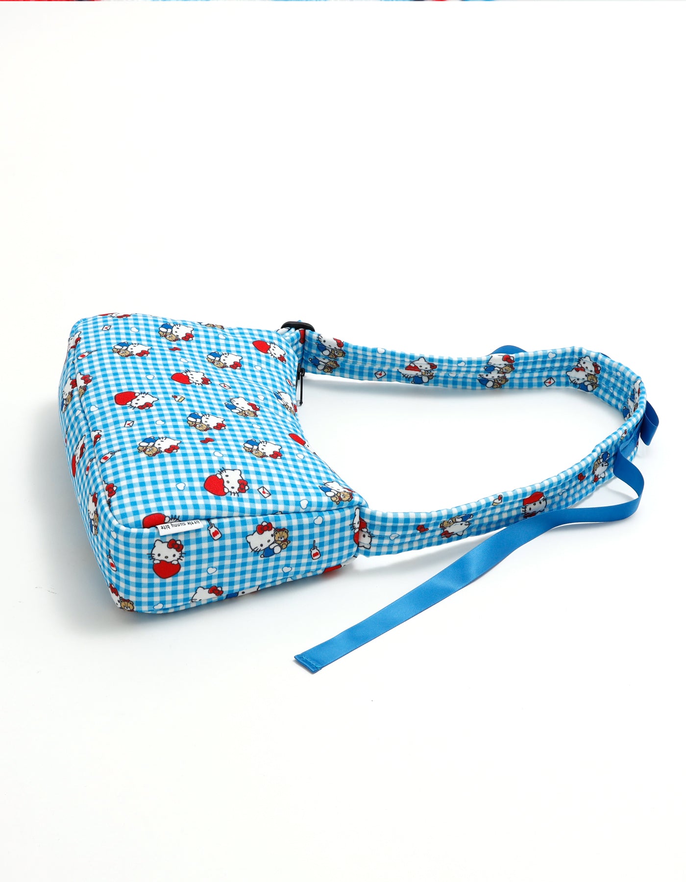 hello kitty x little sunny bite print bag / BLUE