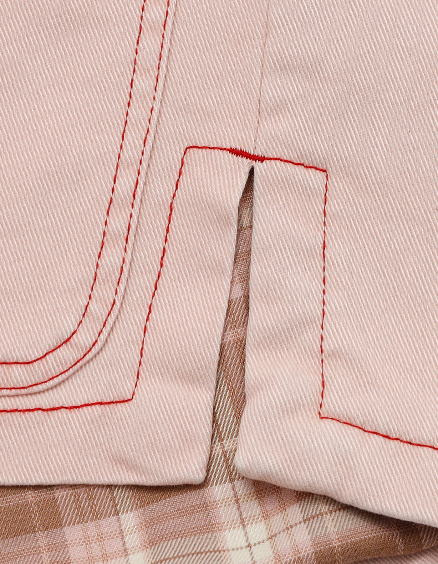 twill vest / PINK