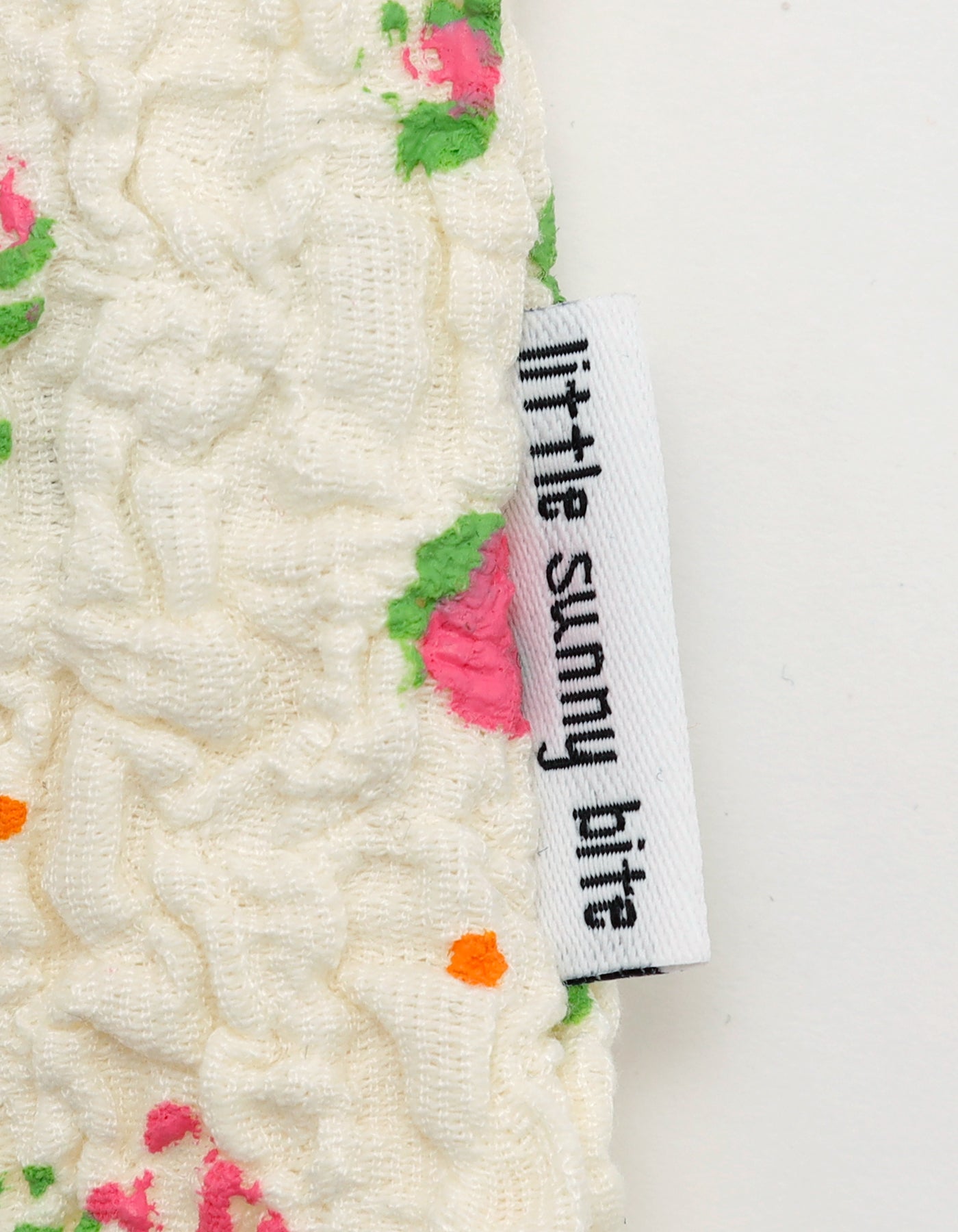 little sunny bite (リトルサニーバイト) floral zip up cardigan