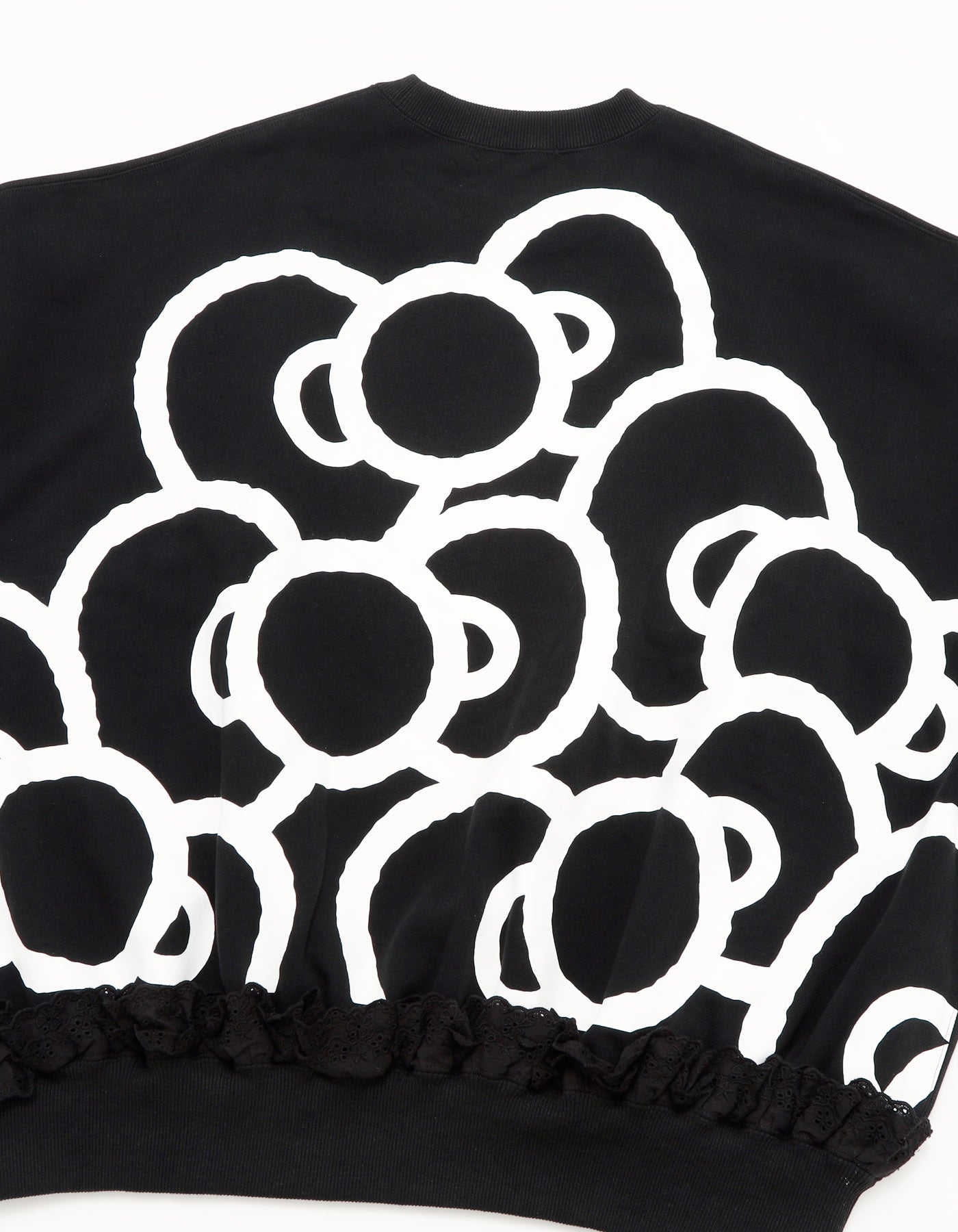 hello kitty x little sunny bite sweat top / BLACK
