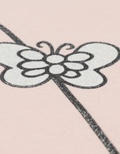 画像をギャラリービューアに読み込む, glitter print long tee / PINK