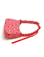 Load image into Gallery viewer, hello kitty x little sunny bite print bag / RED