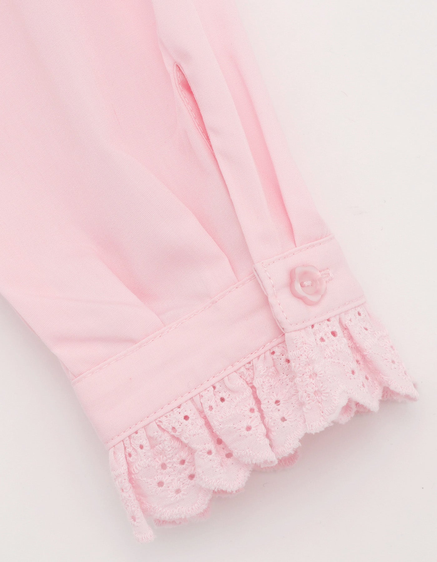 frill blouse / PINK