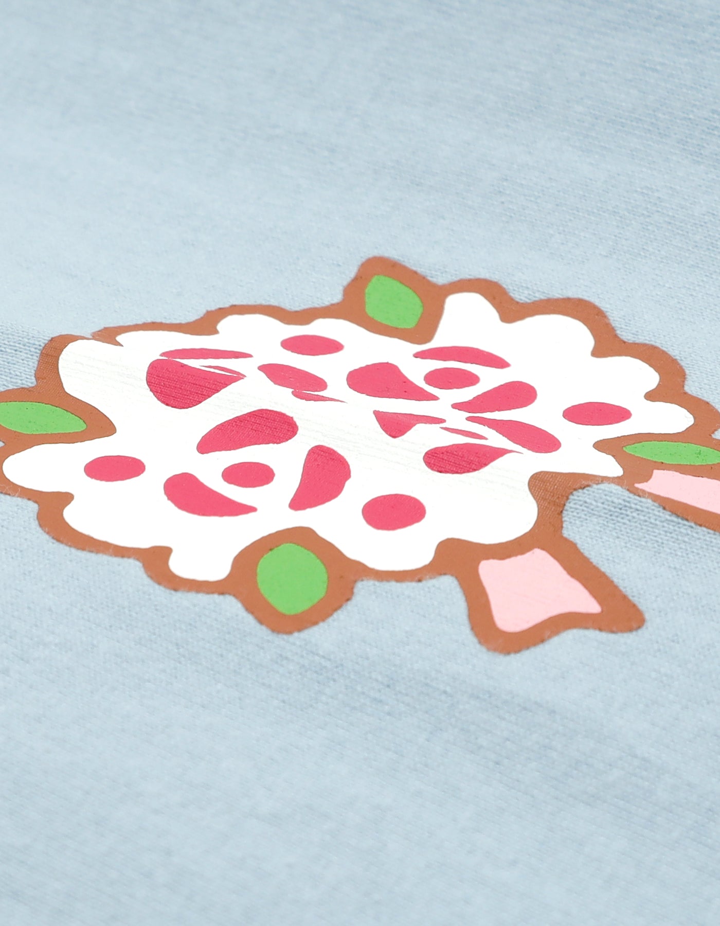 MARRONCREAM x little sunny bite long tee / BLUE