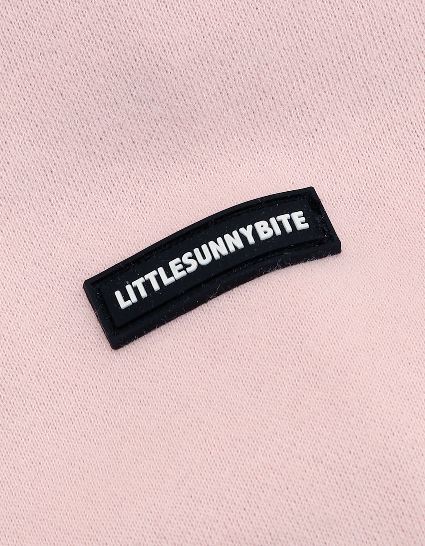 little sunny bite fake layered sweat crew / PINK