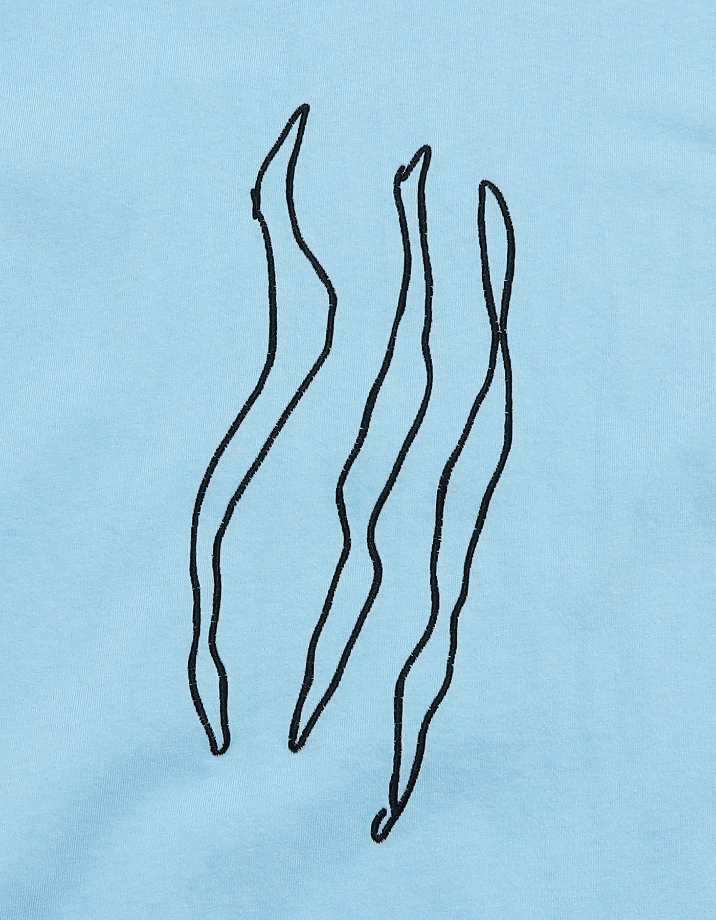 message doodle tee / BLUE