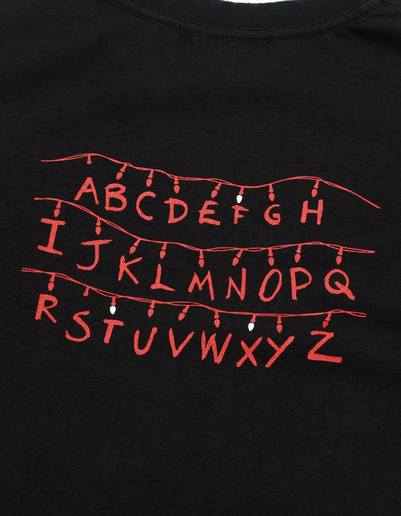 【PRE-ORDER】stranger things x little sunny bite graphic big tee / BLACK
