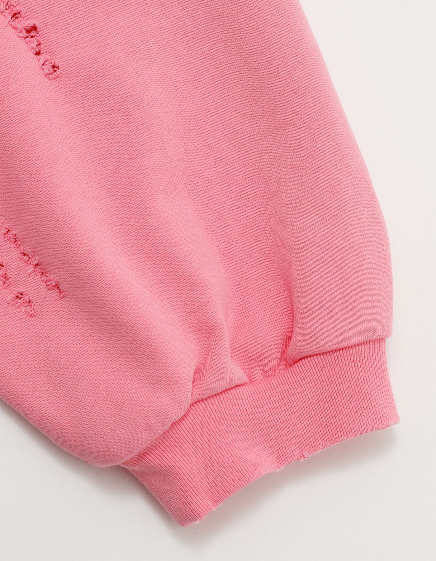 【PRE-ORDER】stranger things x little sunny bite logo sweat top / PINK