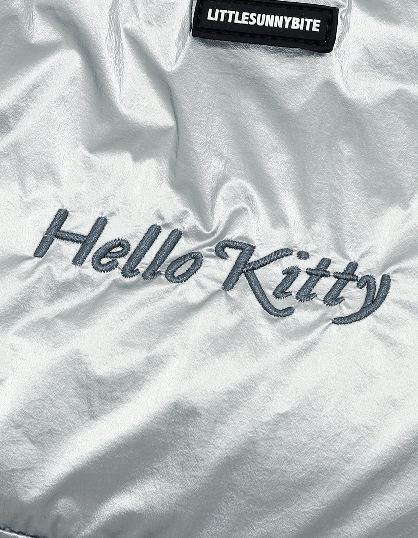 HELLO KITTY x little sunny bite bag / SILVER