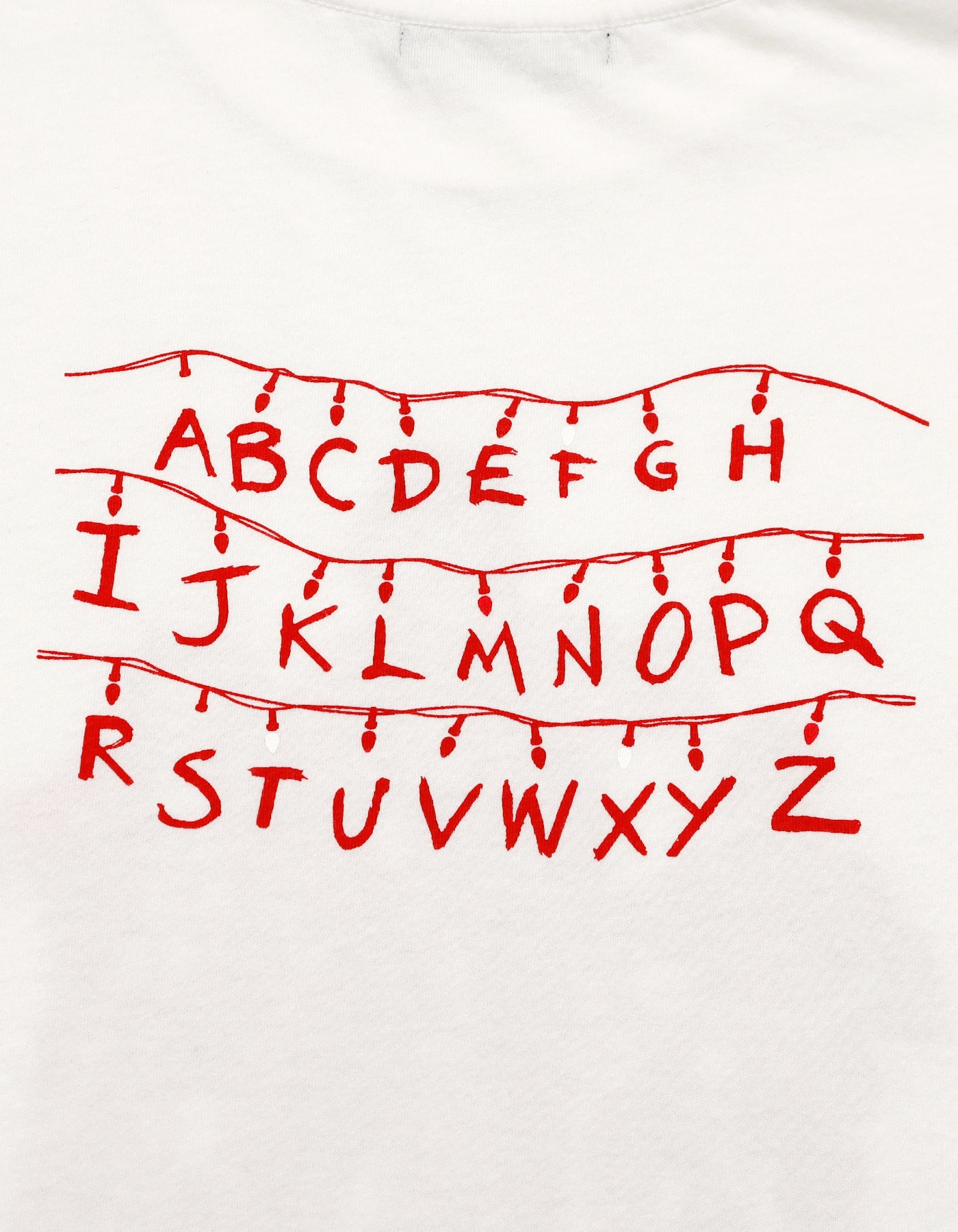 【PRE-ORDER】stranger things x little sunny bite graphic big tee / WHITE