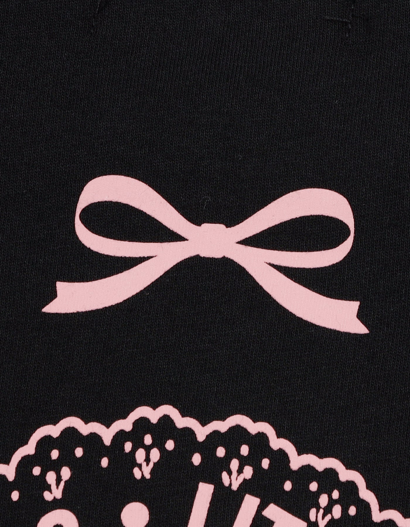 MARRONCREAM x little sunny bite big tee / BLACK