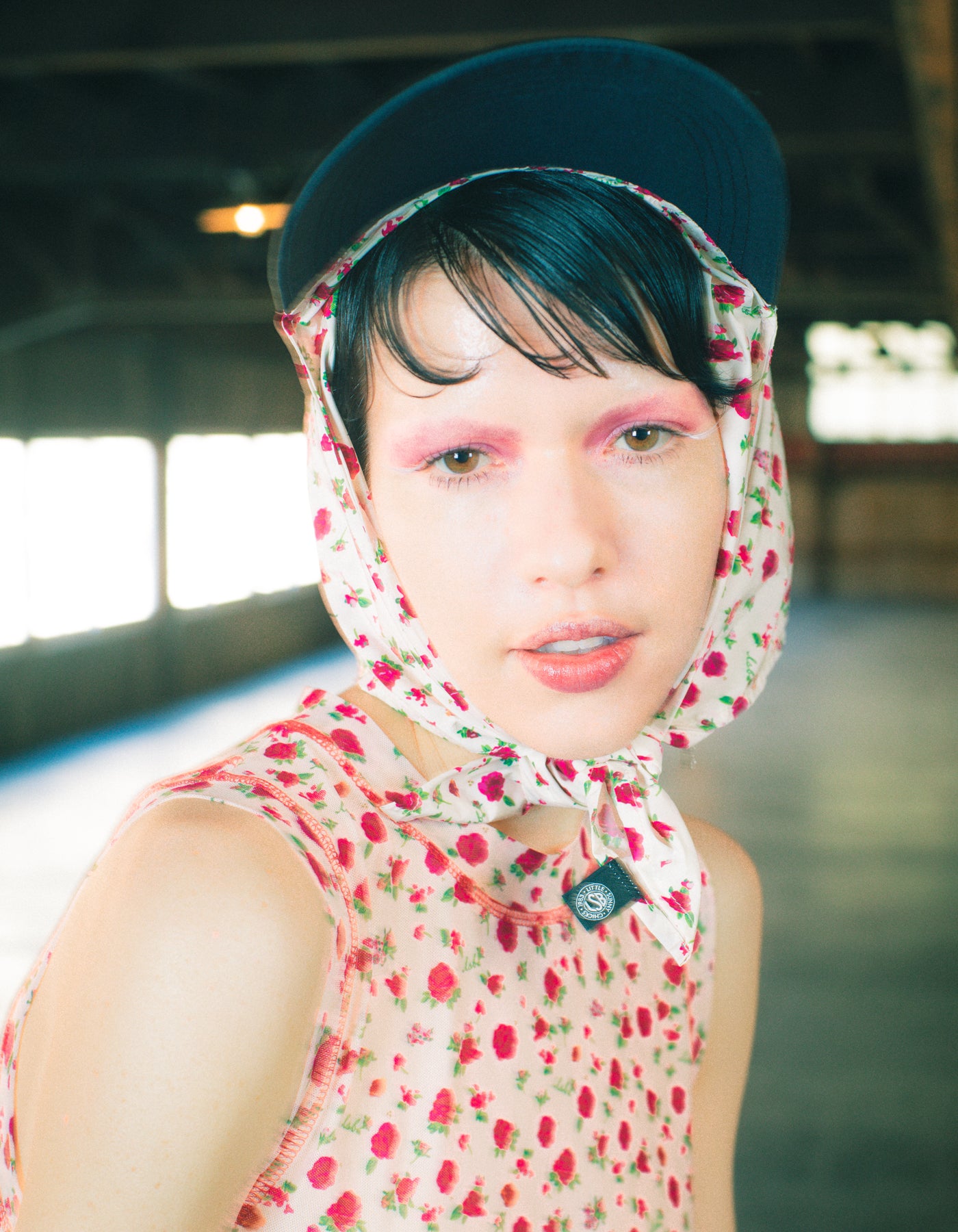 3 way cap / FLORAL
