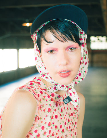 3 way cap / FLORAL
