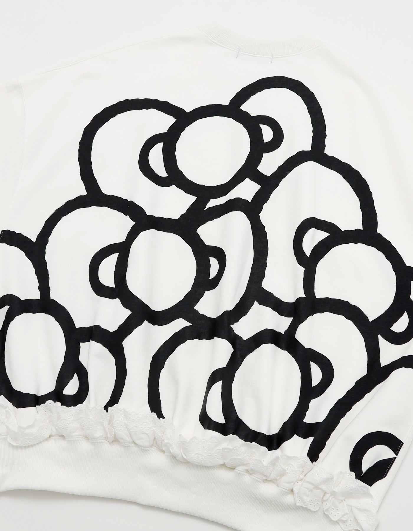 hello kitty x little sunny bite sweat top / WHITE