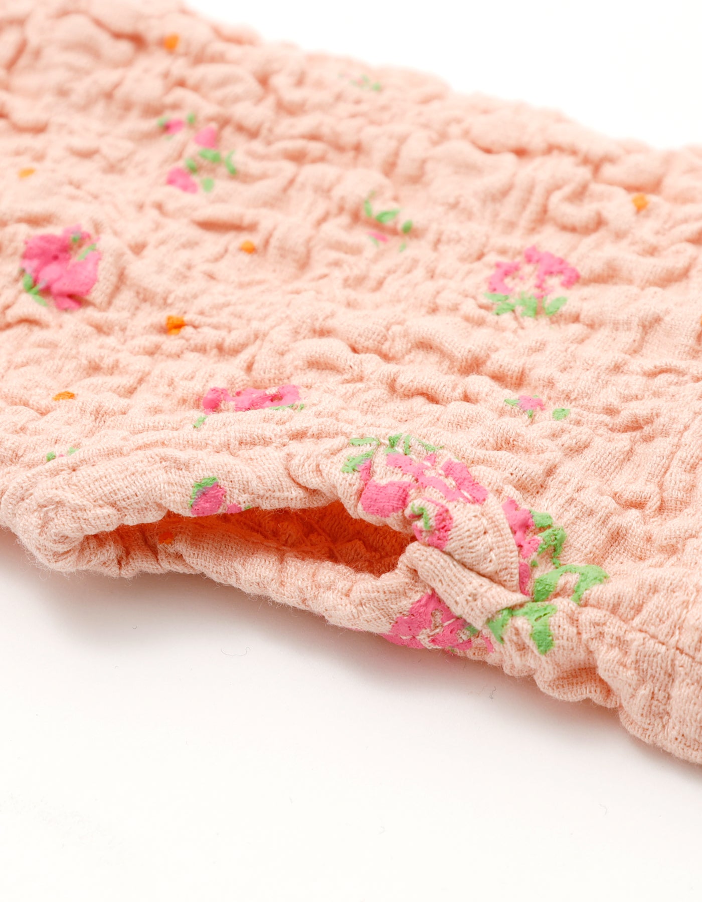 little sunny bite (リトルサニーバイト) floral zip up cardigan