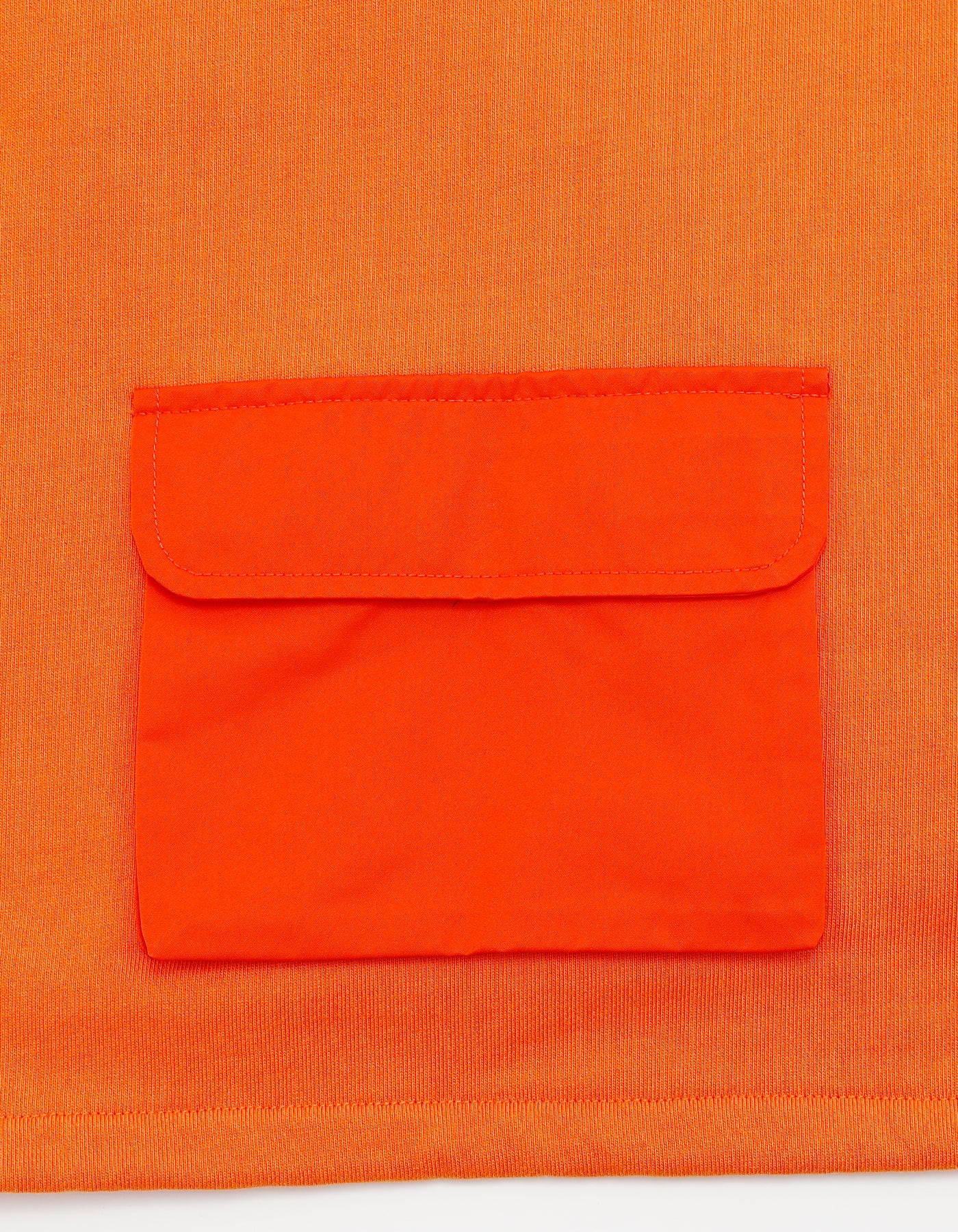 pocket hoodie / ORANGE