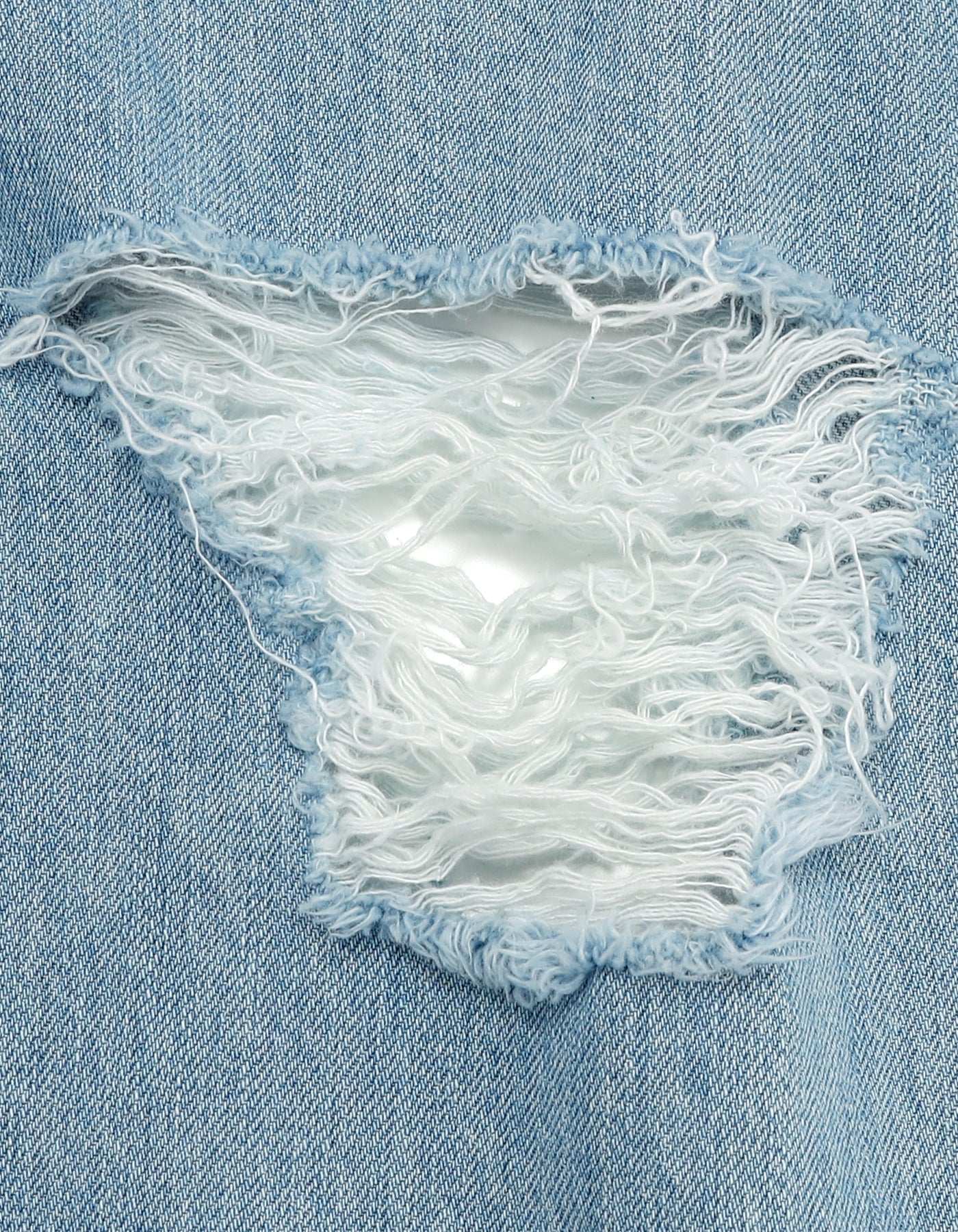 little sunny bite (リトルサニーバイト)DAMAGE DENIM PANTS / BLUE