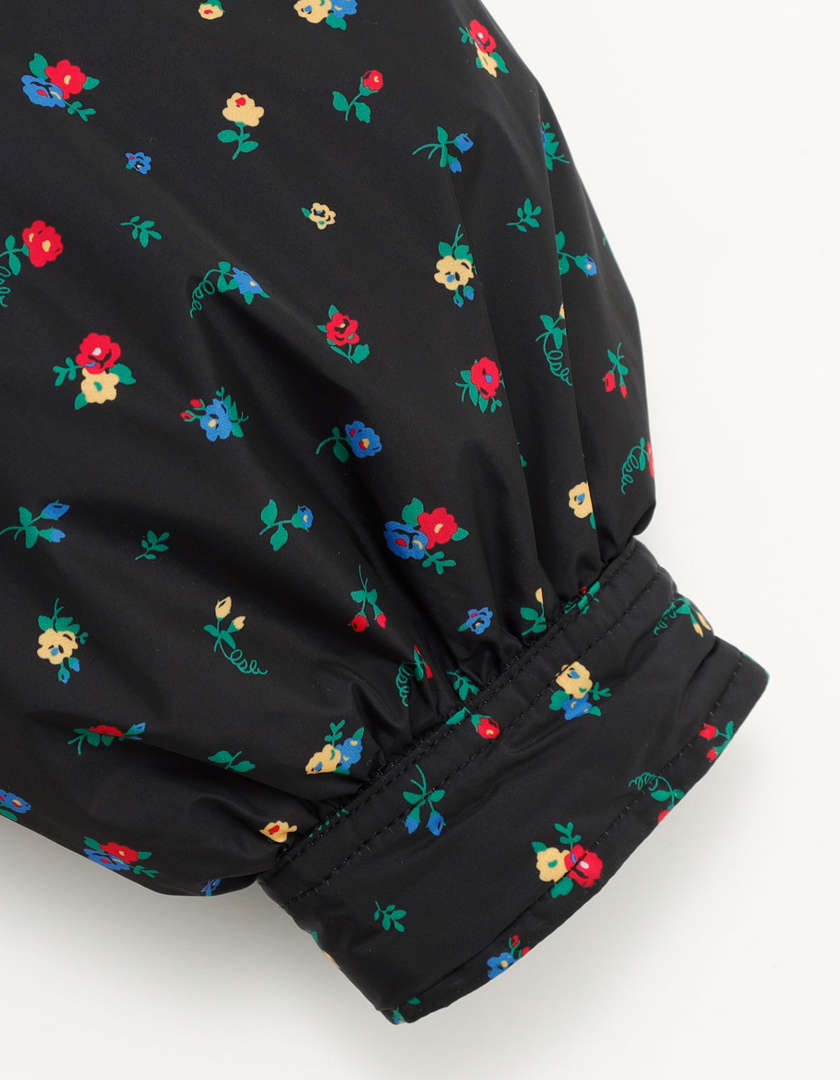 little sunny bite (リトルサニーバイト)floral long jacket / BLACK 