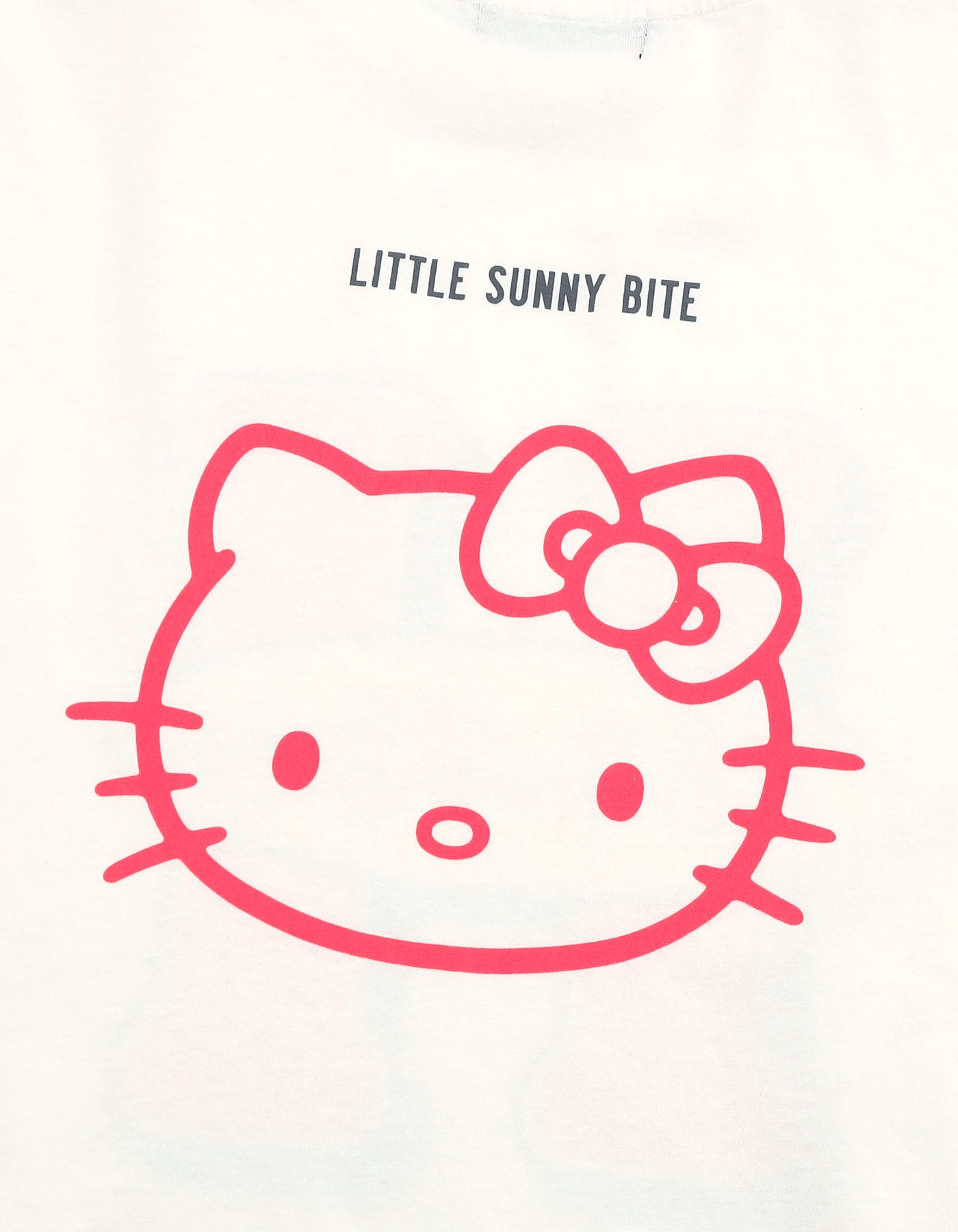 HELLO KITTY x little sunny bite long tee / WHITE