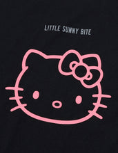 画像をギャラリービューアに読み込む, HELLO KITTY x little sunny bite long tee / BLACK