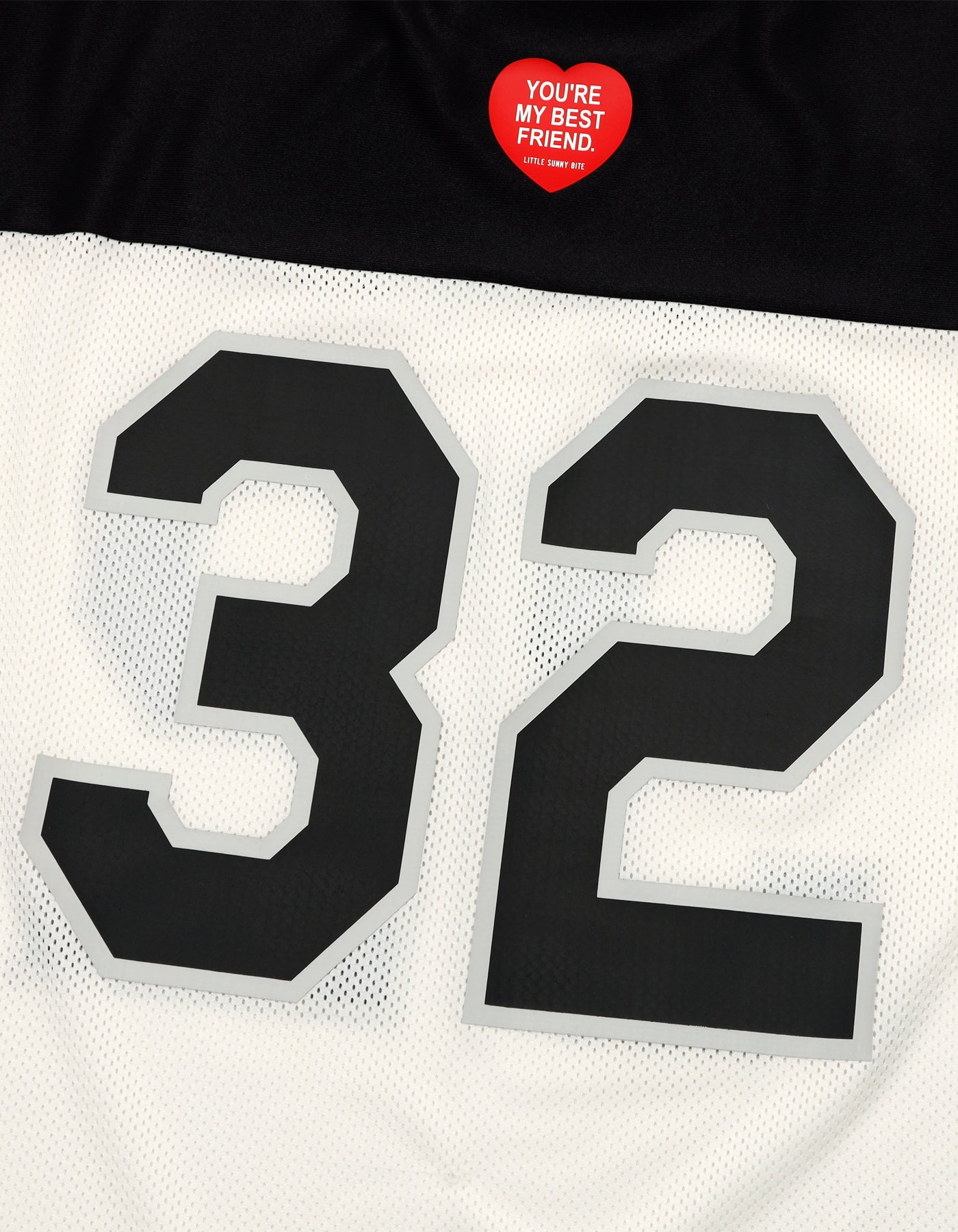 little sunny bite (リトルサニーバイト)sporty mesh big tee / WHITE