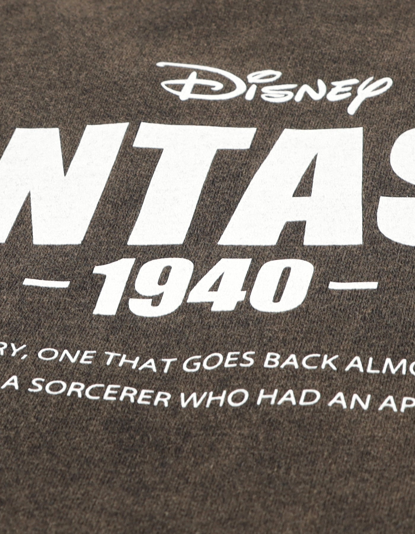 little sunny bite Disney collection / fantasia mickey mouse big tee / BLACK