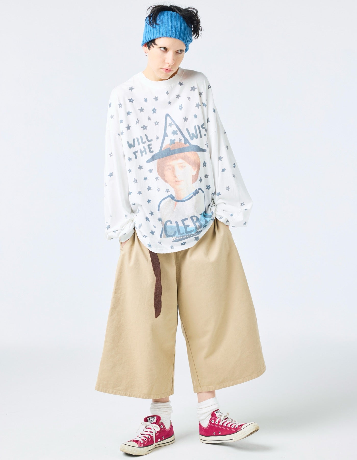 【PRE-ORDER】stranger things x little sunny bite will long tee / WHITE