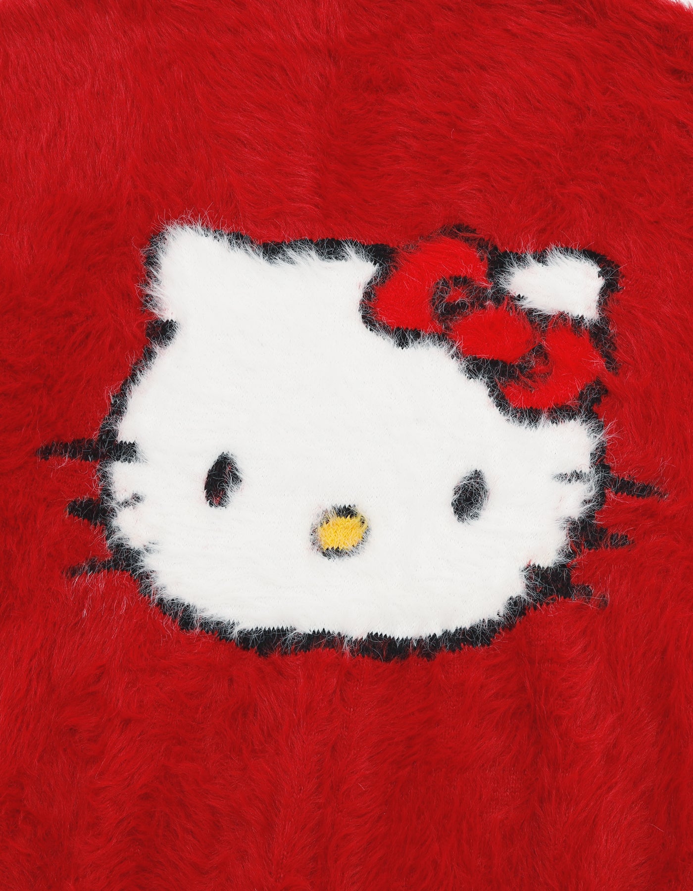 HELLO KITTY x little sunny bite cardigan / RED