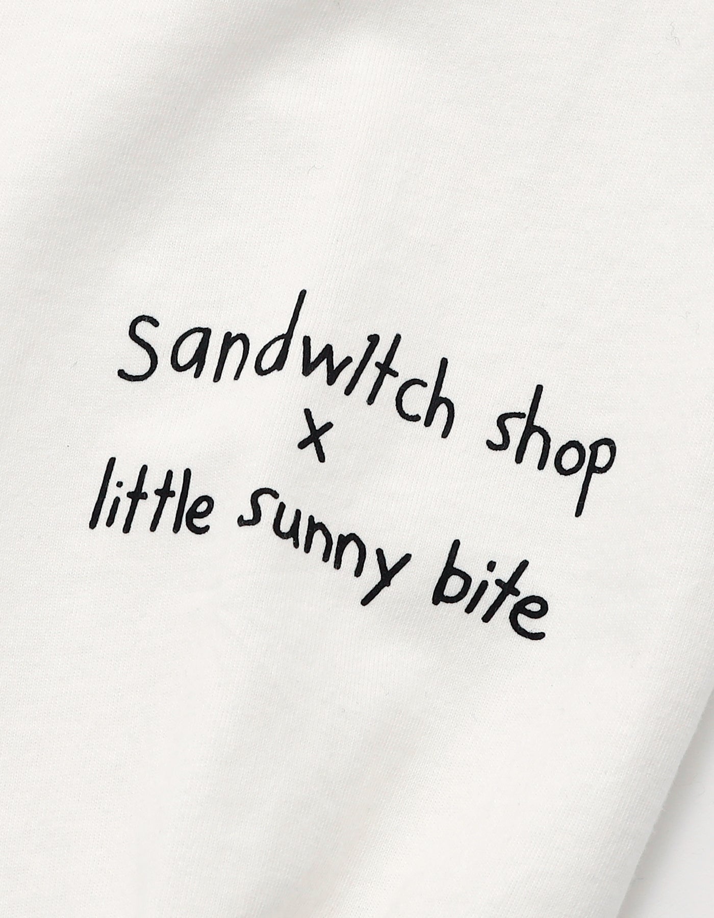 sandw1tch shop x little sunny bite long tee / WHITE