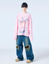 画像をギャラリービューアに読み込む, 【PRE-ORDER】stranger things x little sunny bite will long tee / PINK