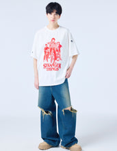 画像をギャラリービューアに読み込む, 【PRE-ORDER】stranger things x little sunny bite graphic big tee / WHITE