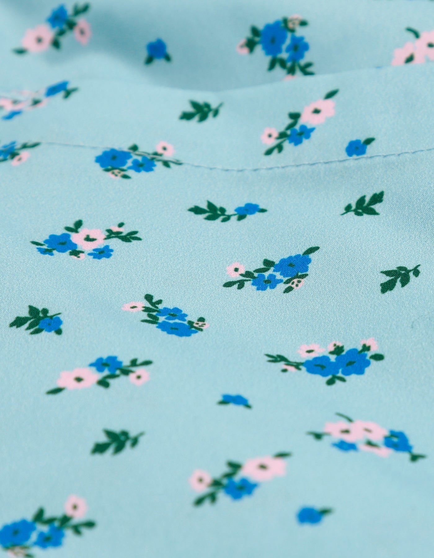original flower print reversible down jacket / BLUE×BLUE