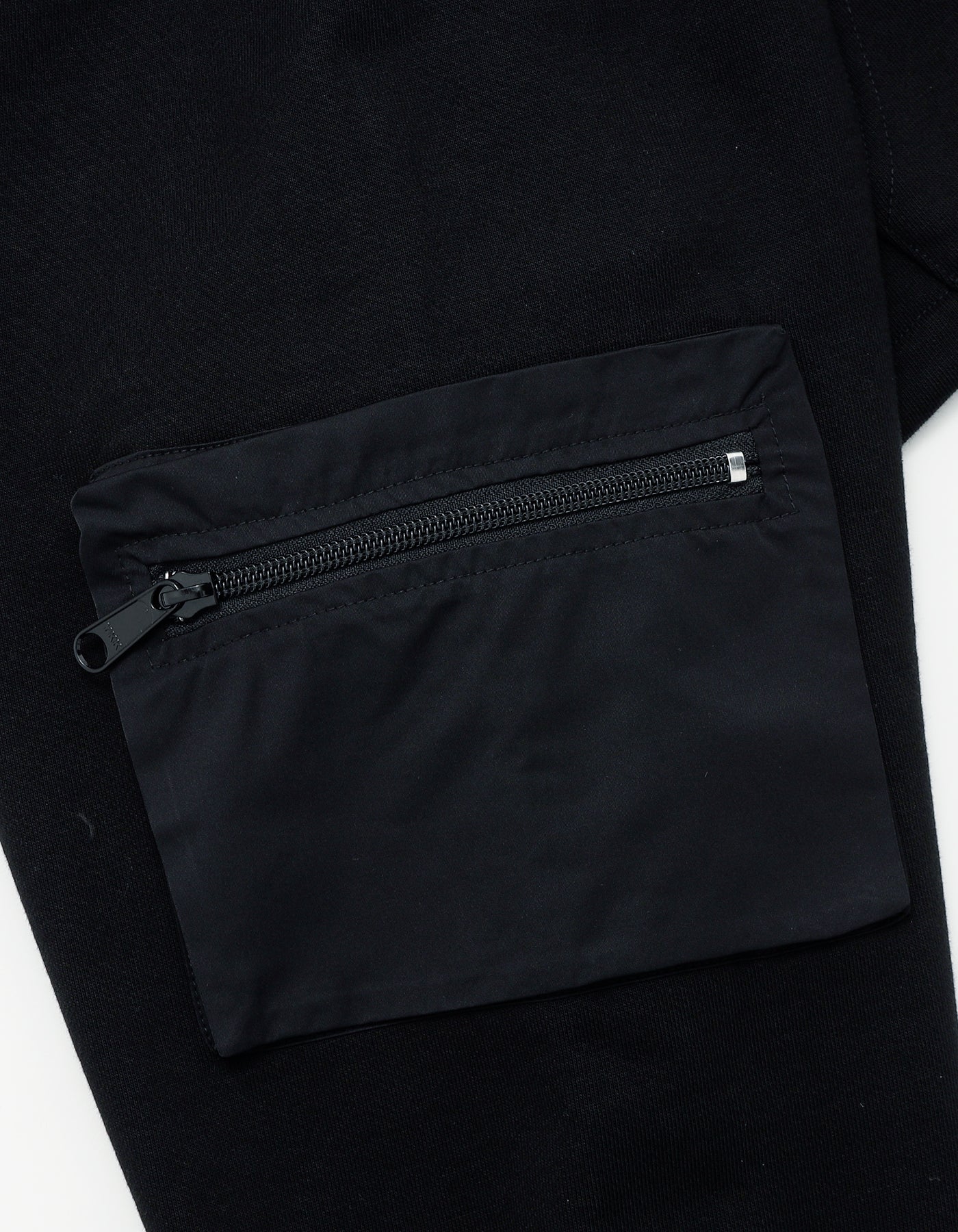 pocket hoodie / BLACK