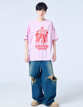 画像をギャラリービューアに読み込む, 【PRE-ORDER】stranger things x little sunny bite graphic big tee / PINK