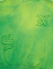 画像をギャラリービューアに読み込む, gradation sweat top / GREEN