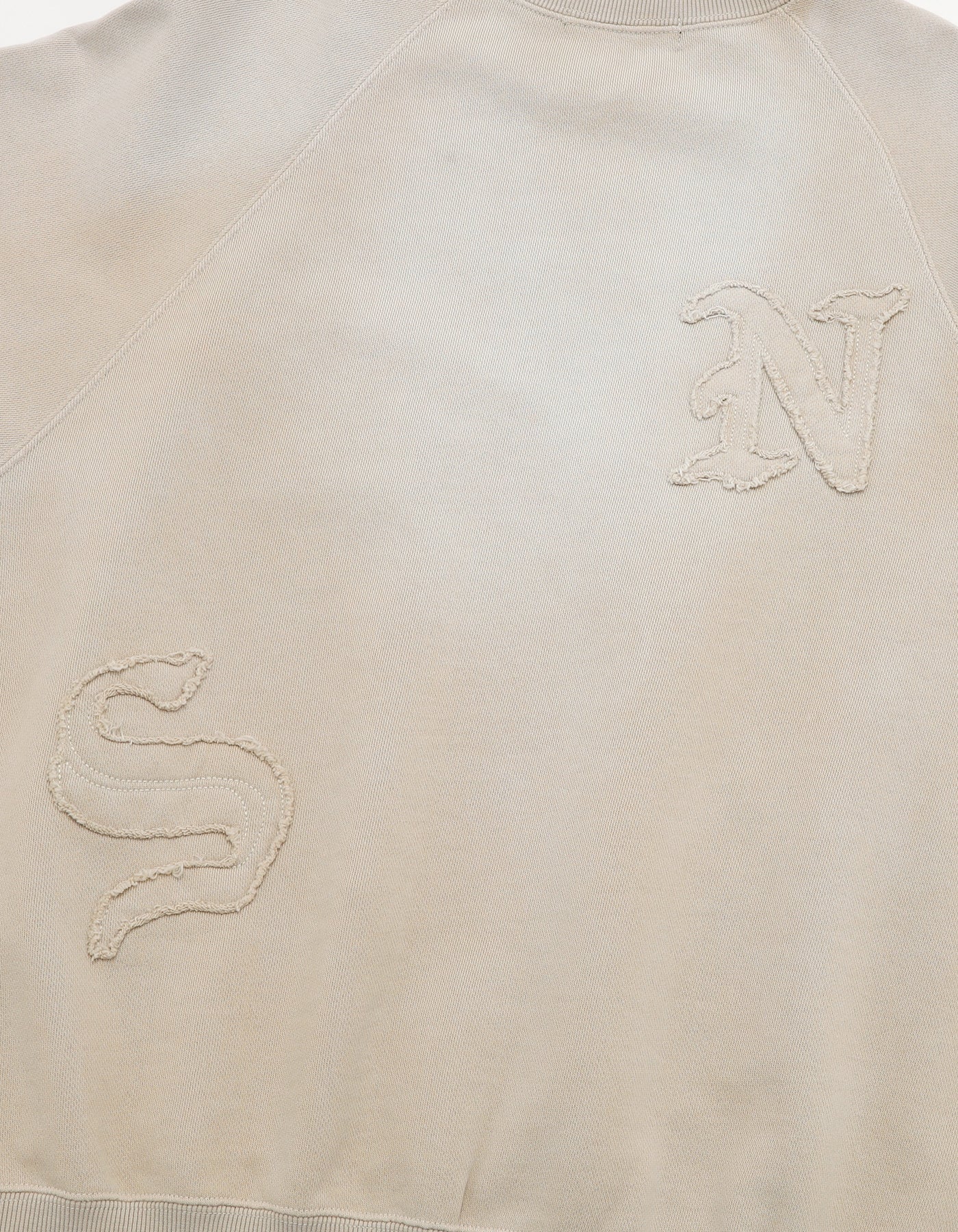 gradation sweat top / BEIGE