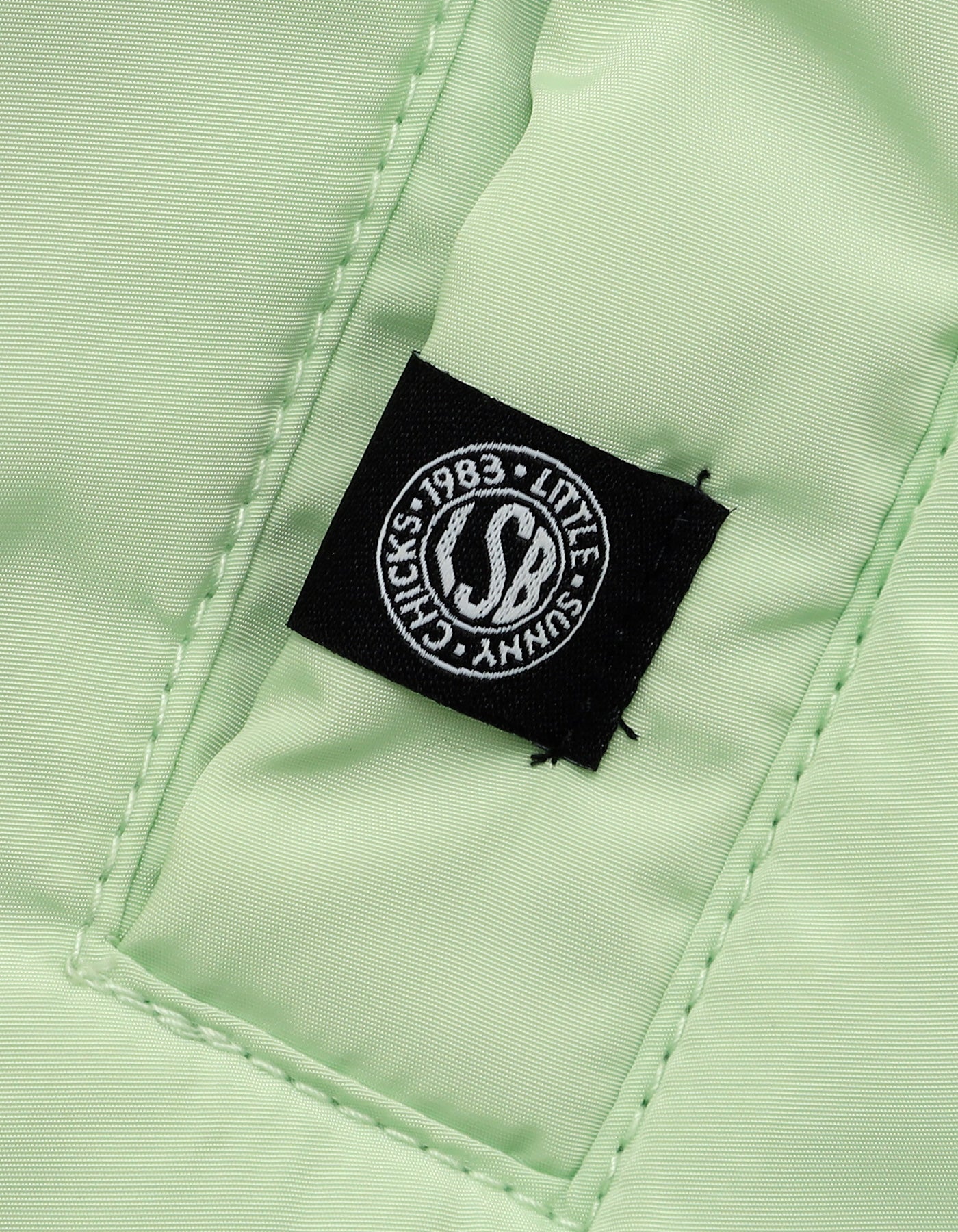 AVIREX x little sunny bite nylon reversible jacket / BLACK×GREEN